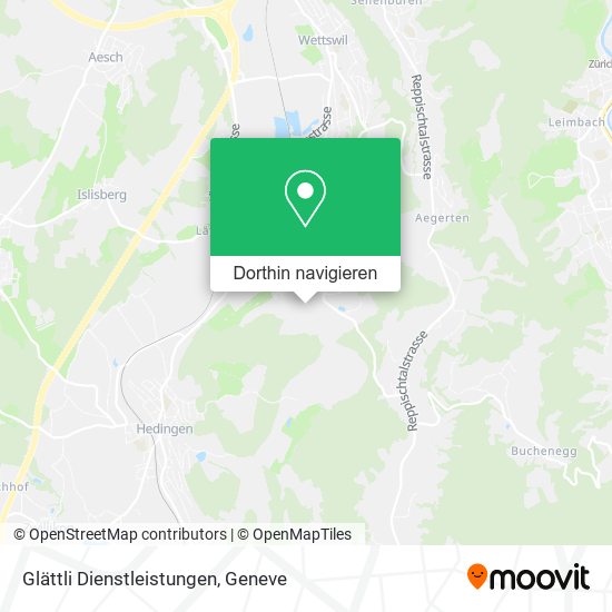 Glättli Dienstleistungen Karte