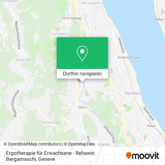 Ergotherapie für Erwachsene - Rehawin Bergamaschi Karte