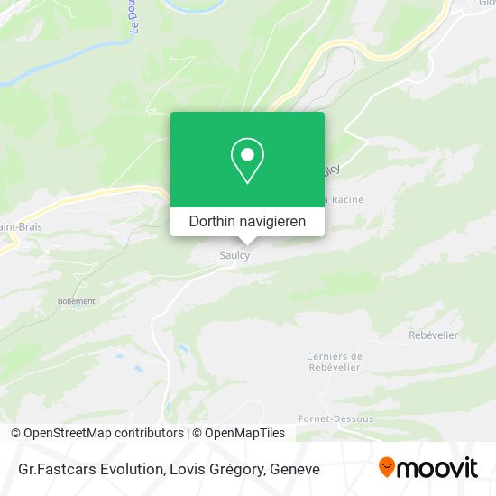 Gr.Fastcars Evolution, Lovis Grégory Karte