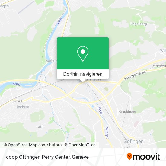 coop Oftringen Perry Center Karte