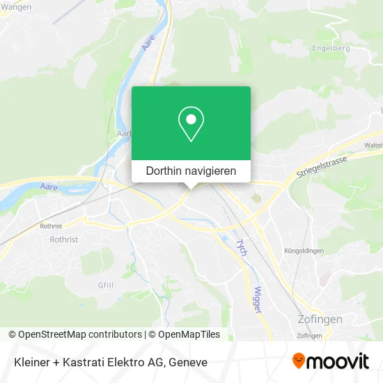 Kleiner + Kastrati Elektro AG Karte