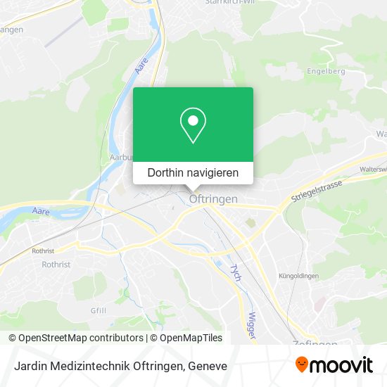 Jardin Medizintechnik Oftringen Karte