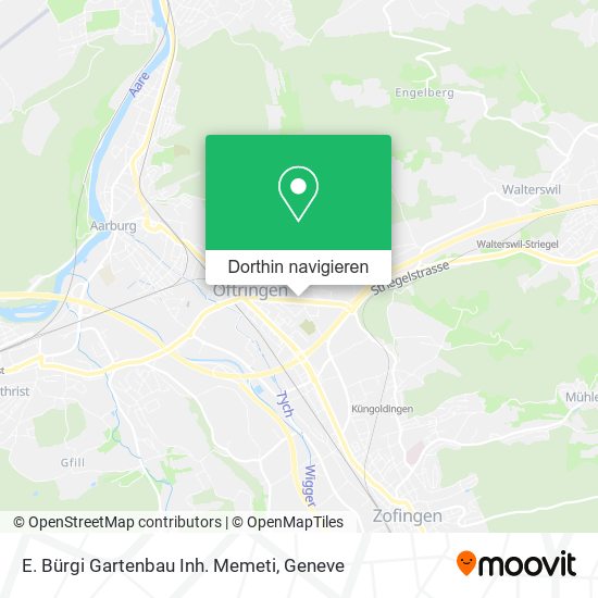 E. Bürgi Gartenbau Inh. Memeti Karte