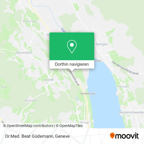 Dr.Med. Beat Güdemann Karte
