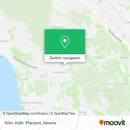 Röm.-Kath. Pfarramt Karte