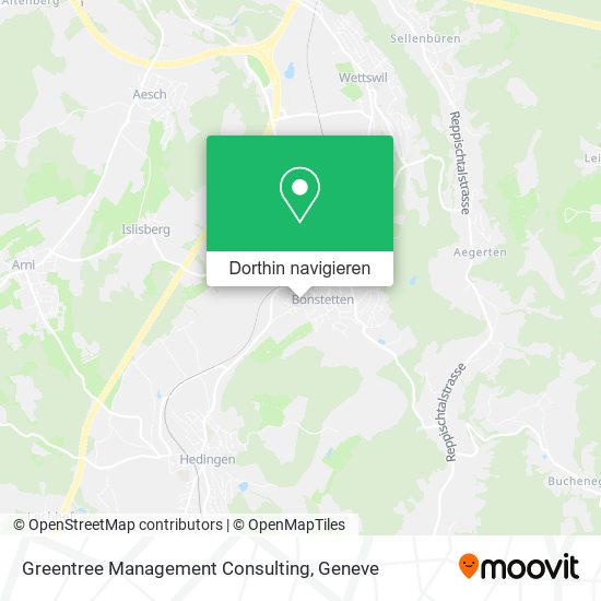 Greentree Management Consulting Karte