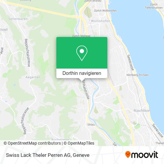 Swiss Lack Theler Perren AG Karte