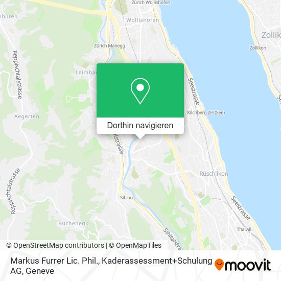 Markus Furrer Lic. Phil., Kaderassessment+Schulung AG Karte