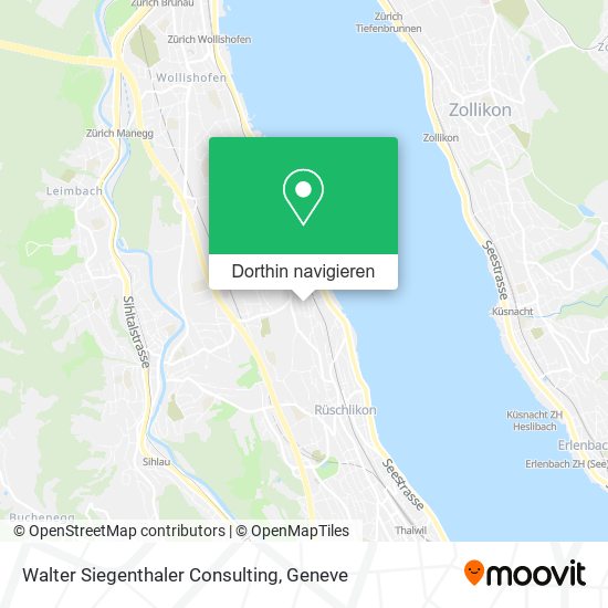 Walter Siegenthaler Consulting Karte