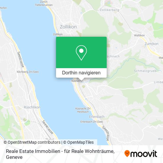 Reale Estate Immobilien - für Reale Wohnträume Karte