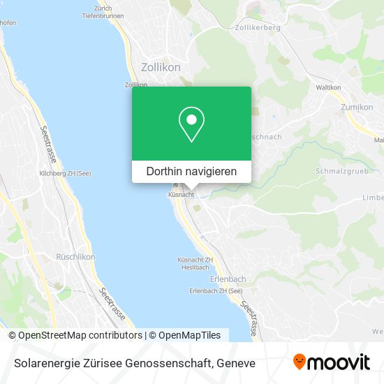 Solarenergie Zürisee Genossenschaft Karte