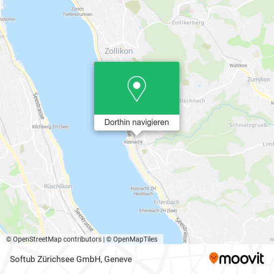 Softub Zürichsee GmbH Karte
