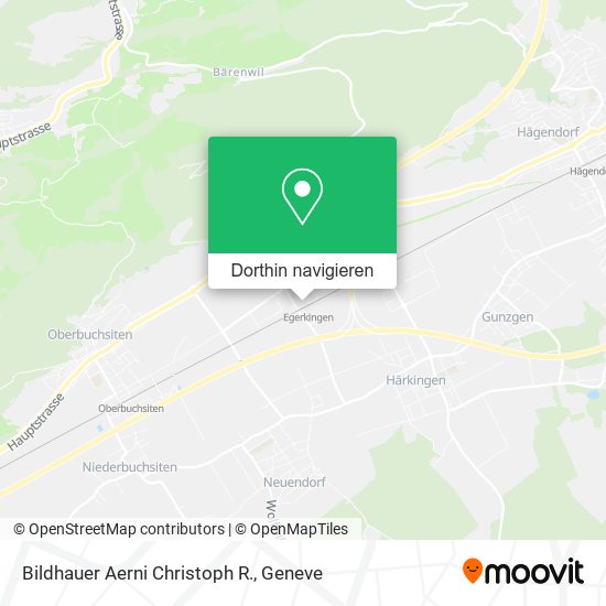 Bildhauer Aerni Christoph R. Karte