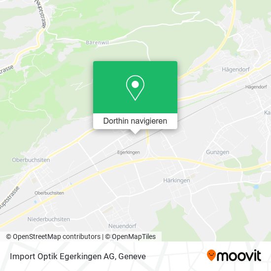 Import Optik Egerkingen AG Karte