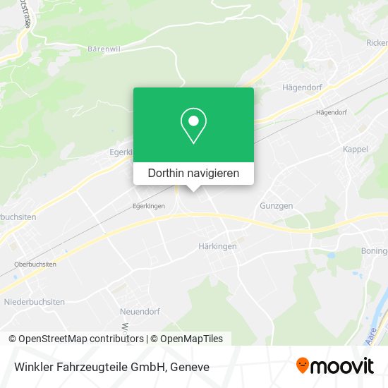 Winkler Fahrzeugteile GmbH Karte