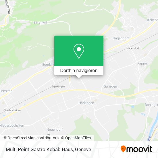 Multi Point Gastro Kebab Haus Karte
