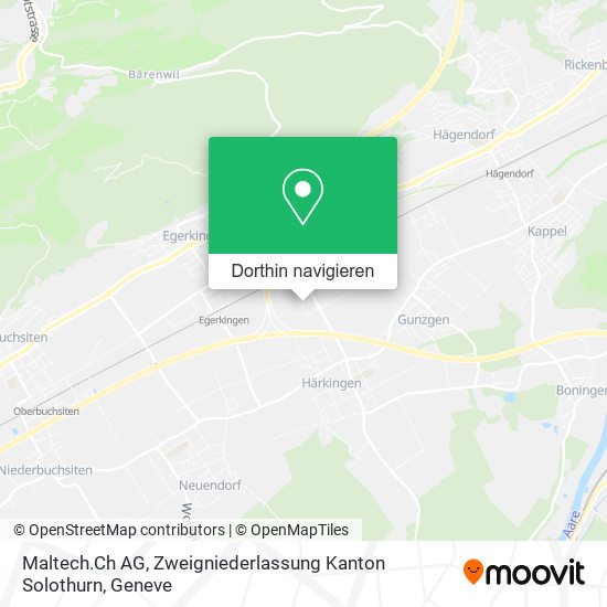 Maltech.Ch AG, Zweigniederlassung Kanton Solothurn Karte