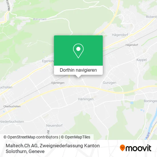 Maltech.Ch AG, Zweigniederlassung Kanton Solothurn Karte