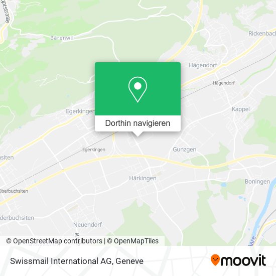Swissmail International AG Karte