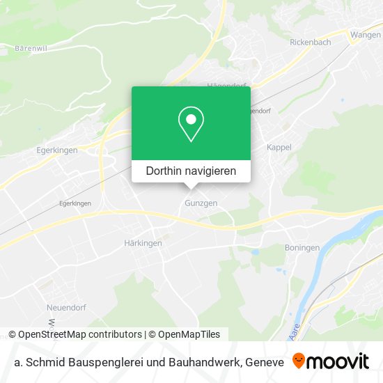 a. Schmid Bauspenglerei und Bauhandwerk Karte