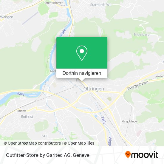 Outfitter-Store by Garitec AG Karte