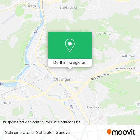 Schreineratelier Scheibler Karte