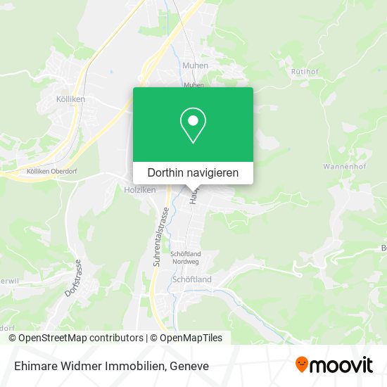 Ehimare Widmer Immobilien Karte