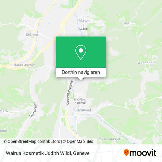 Wairua Kosmetik Judith Wildi Karte