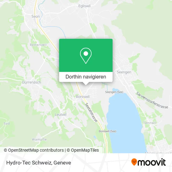 Hydro-Tec Schweiz Karte