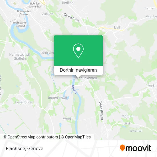 Flachsee Karte