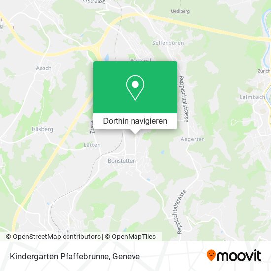 Kindergarten Pfaffebrunne Karte