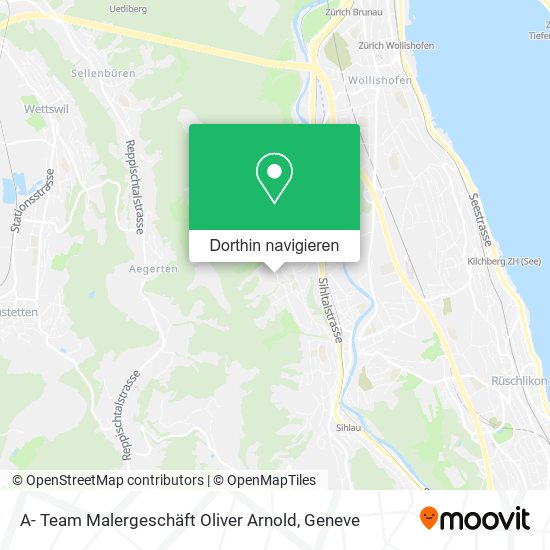A- Team Malergeschäft Oliver Arnold Karte