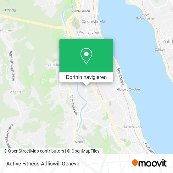 Active Fitness Adliswil Karte