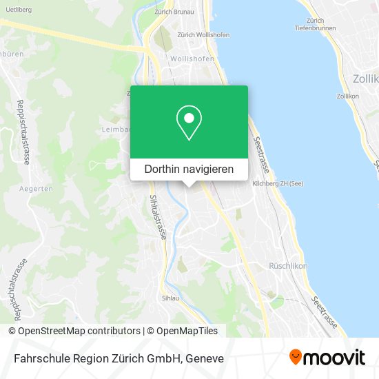 Fahrschule Region Zürich GmbH Karte