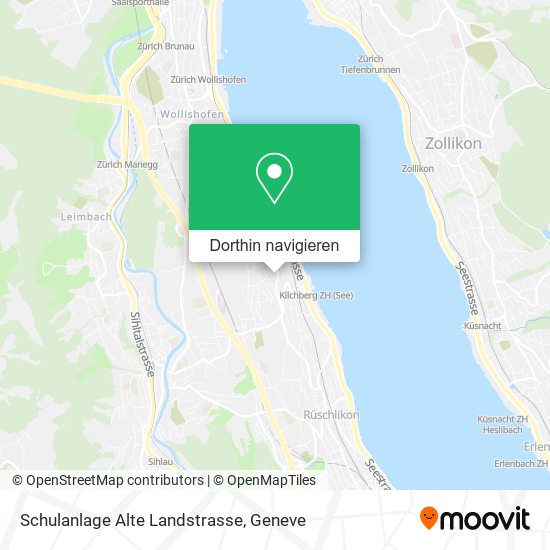 Schulanlage Alte Landstrasse Karte