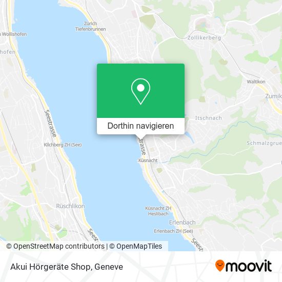 Akui Hörgeräte Shop Karte