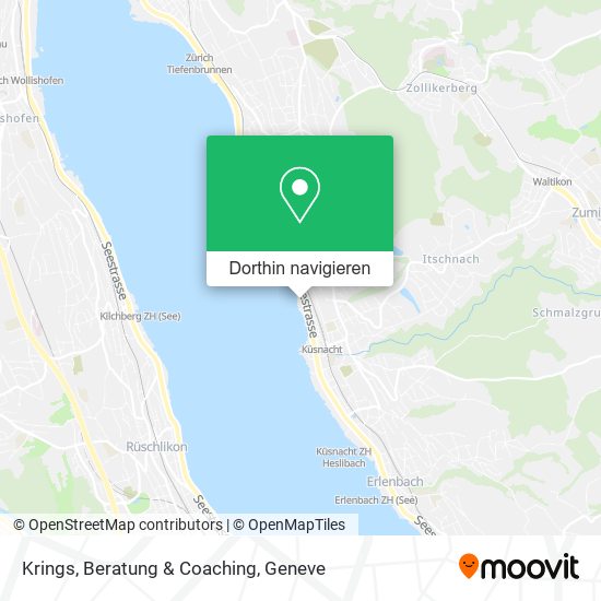 Krings, Beratung & Coaching Karte