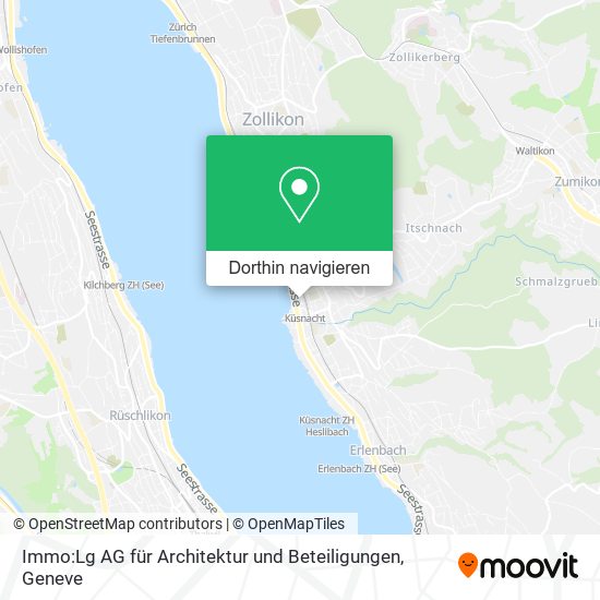 Immo:Lg AG für Architektur und Beteiligungen Karte