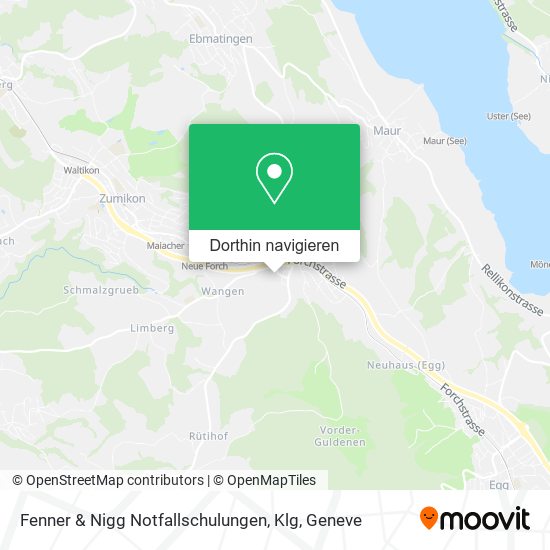 Fenner & Nigg Notfallschulungen, Klg Karte