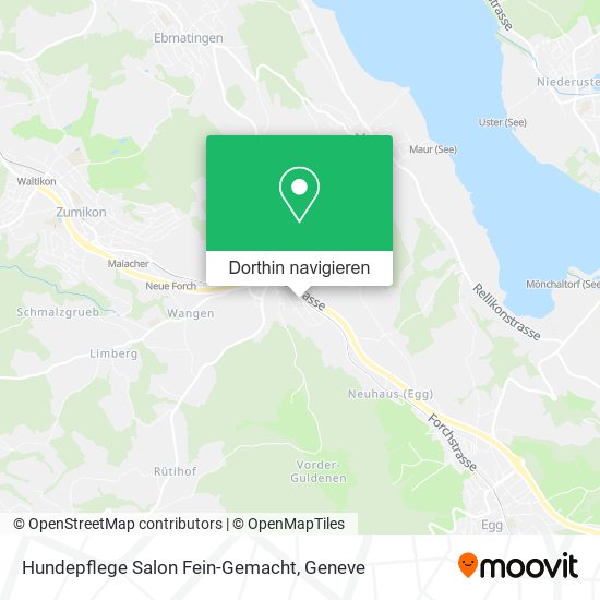 Hundepflege Salon Fein-Gemacht Karte