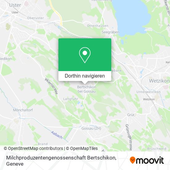 Milchproduzentengenossenschaft Bertschikon Karte