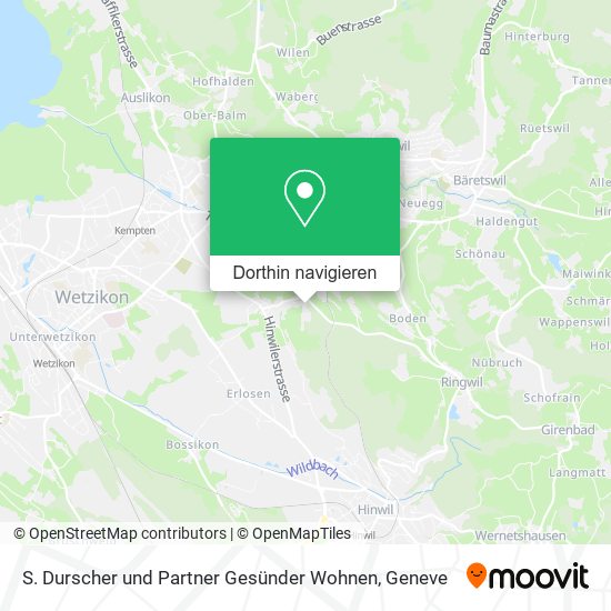 S. Durscher und Partner Gesünder Wohnen Karte