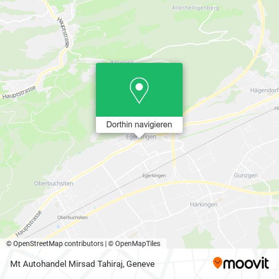 Mt Autohandel Mirsad Tahiraj Karte