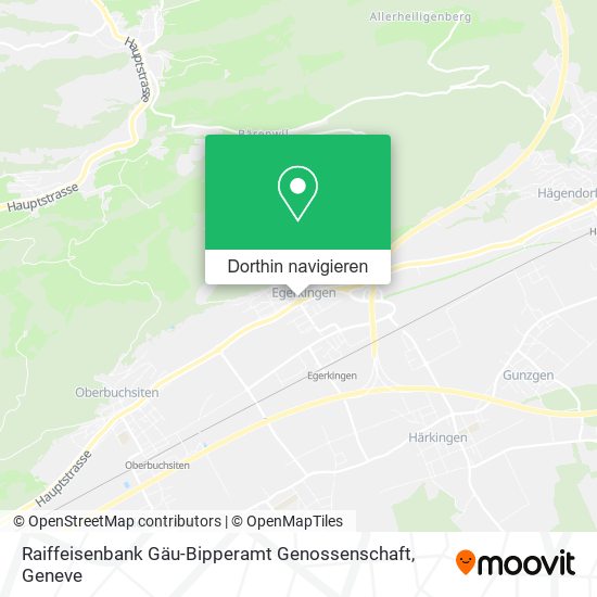 Raiffeisenbank Gäu-Bipperamt Genossenschaft Karte