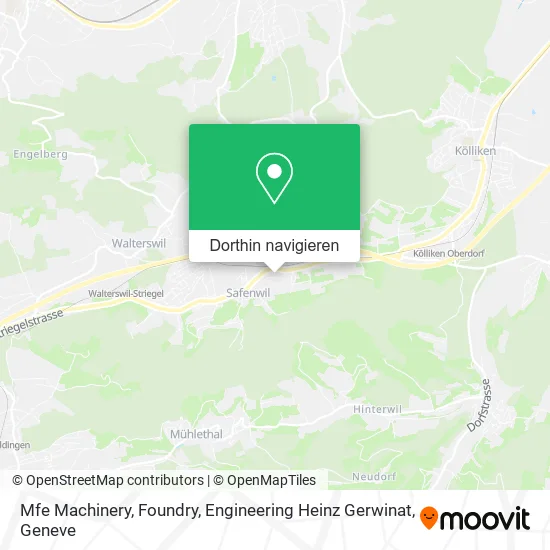 Mfe Machinery, Foundry, Engineering Heinz Gerwinat Karte