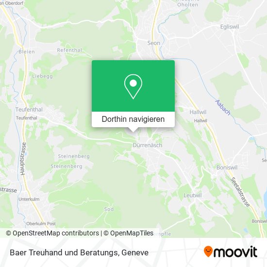 Baer Treuhand und Beratungs Karte