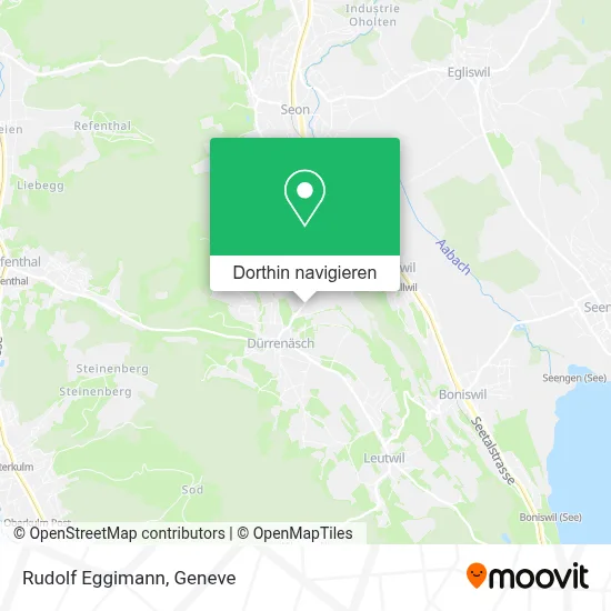 Rudolf Eggimann Karte