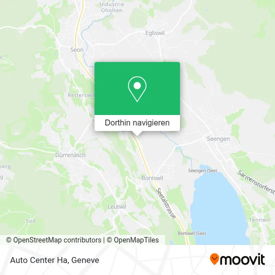 Auto Center Ha Karte