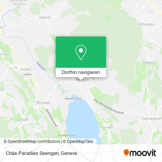 Chäs-Paradies Seengen Karte