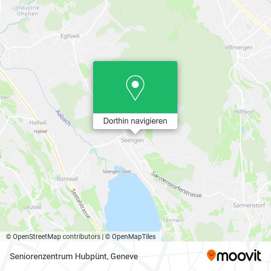 Seniorenzentrum Hubpünt Karte